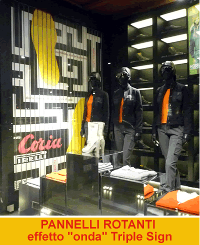 visual merchandising per allestimento centri commerciali , vetrine punti vendita