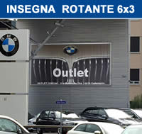 insegna rotor 6x3